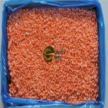 Dados IQF congelados de alta calidad de la zanahoria